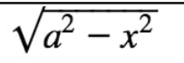 <p>Trig Substitution dx=</p>