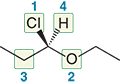 <ol><li><p>You have to assign priority groups</p><ol><li><p>Find the chiral center</p></li><li><p>Assign the largest atomic number to the as the highest priority (#1)</p></li><li><p>The smallest atomic number will be assigned the lowest priority (#4)</p></li><li><p>Now we will assign whether it is</p><ol><li><p>S or R</p></li></ol></li></ol></li></ol><p></p>