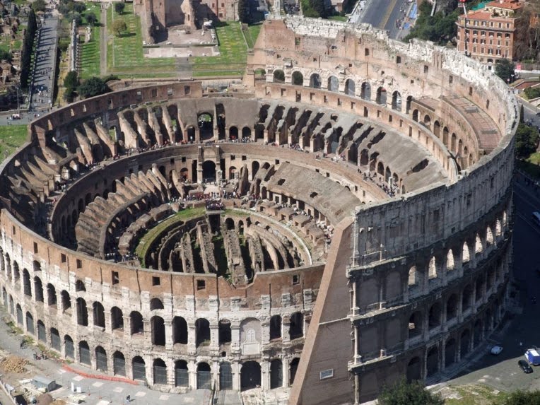 <p><span style="background-color: transparent; font-family: "EB Garamond", serif;"><strong>Colosseum (Flavian Amphitheater). Rome, Italy. Imperial Roman. 70–80 CE. Stone and concrete.</strong></span></p>