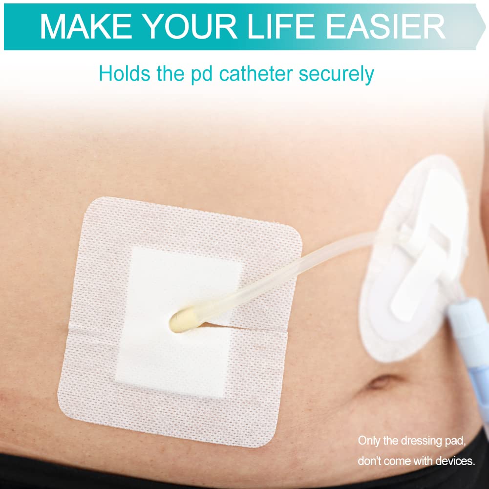 <p>How often should suprapubic catheter dressings be changed?</p>
