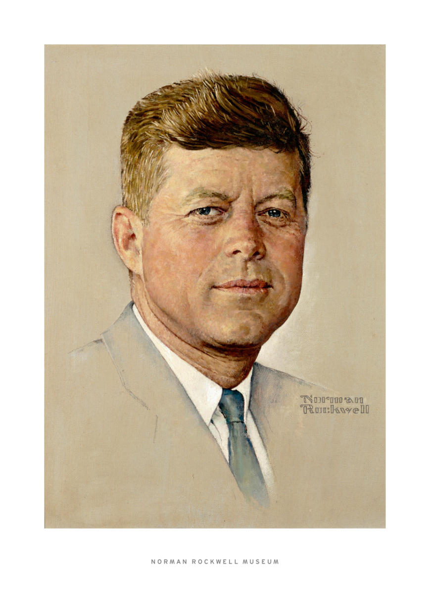 <p>"portrait of jfk"</p>