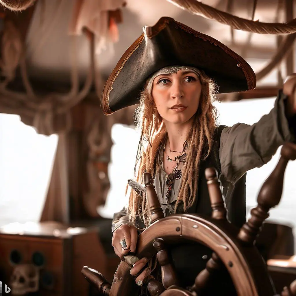 <p>私の夢は海賊になって海外を航海することだ。 My dream is to become a pirate and sail _____.</p>