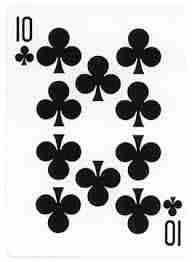 <p>10 of clubs</p>