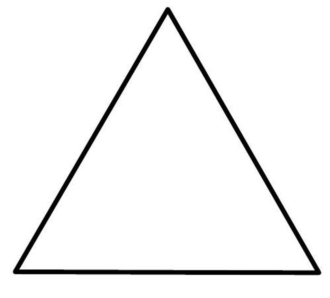 <p>triangle</p>