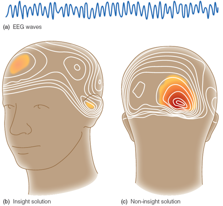 <p><span><span>EEG shows a special brain wave when one has a moment of insight</span></span></p>