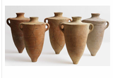 <p>Main jar to transport goods being exported-Found in Egypt, Ugarit, Uluburun Shipwreck </p>