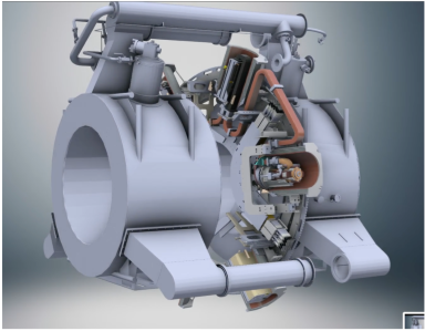 <p>The MRI magnet is split into two halves, creating a central open gap at isocentre. The radiation beam passes directly through this gap rather than through the magnet structure, allowing it to reach the patient unobstructed and with minimal attenuation, while still maintaining the magnetic field required for MRI guidance.</p><p></p>