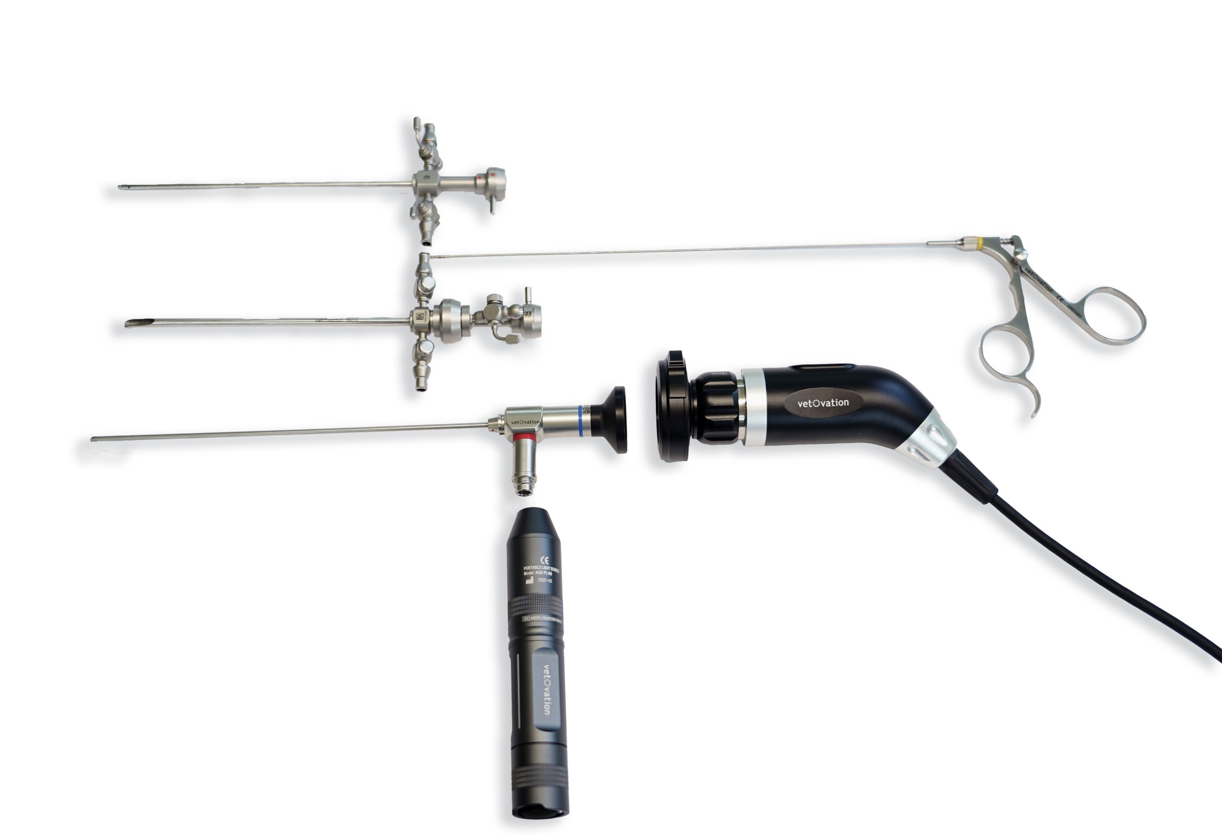 <p>flexible fiber optic instrument for inspection of interior of body</p>