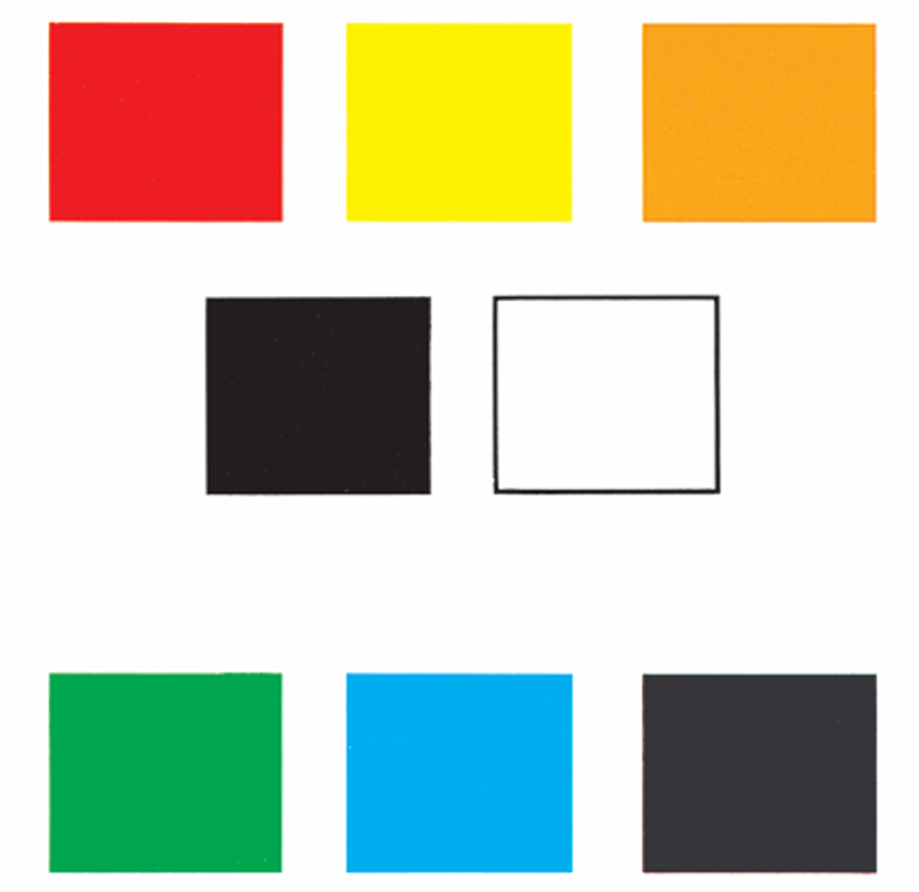 <p>What does the respective color indicate? And what shape correspond to each color?</p>