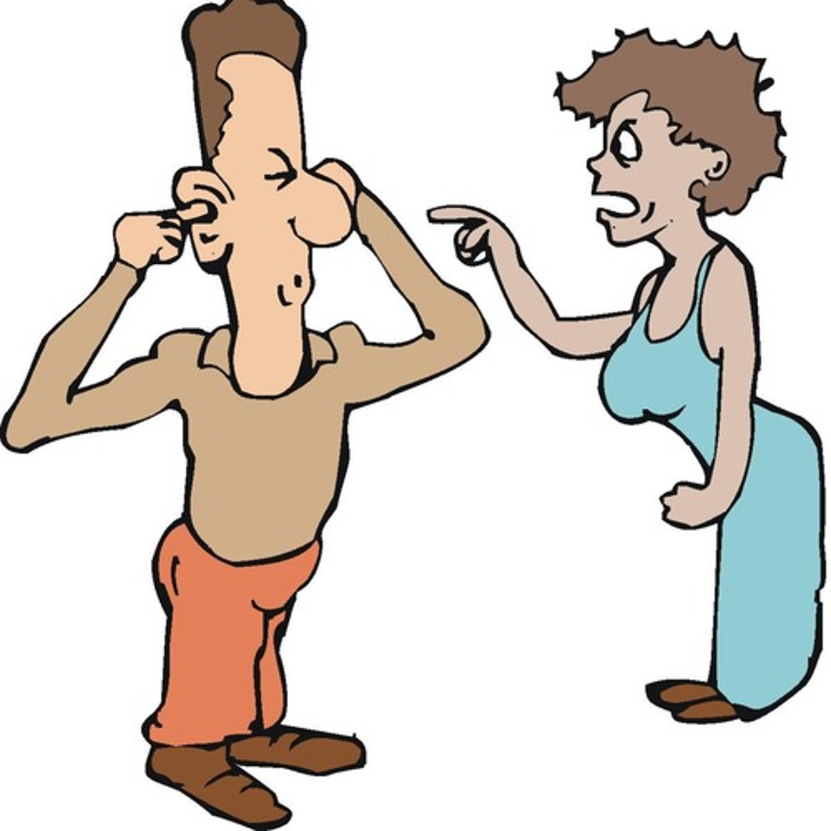 <p>to keep complaining about somebody/something in an annoying way</p>