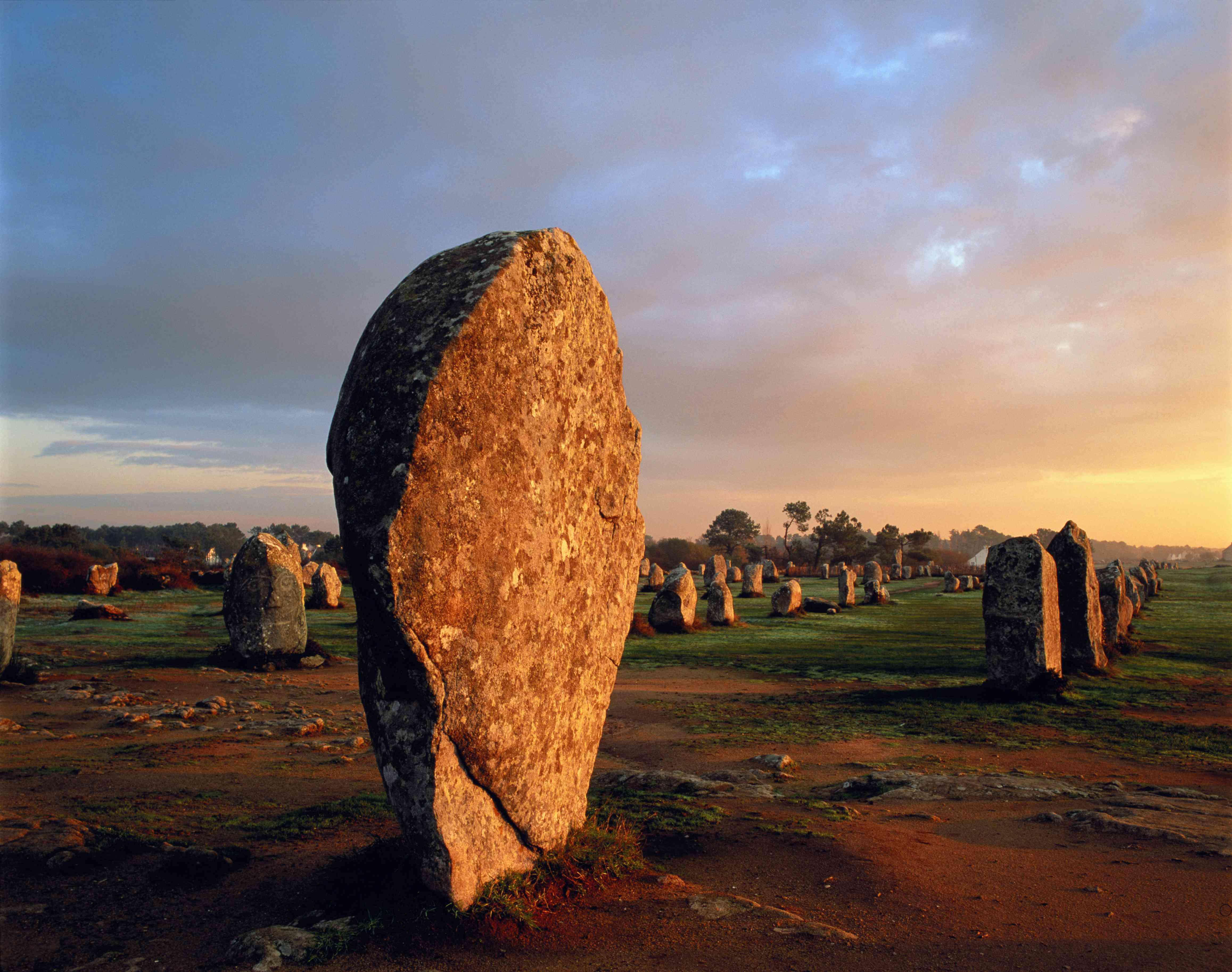 <p>It is a prehistoric monument consisting of a single, upright stone.</p>