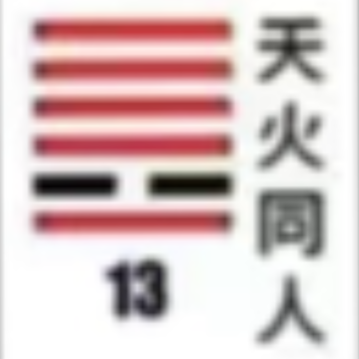 <p><strong>天火同人(同人卦)</strong></p>