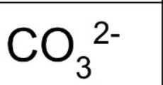 <p>CO32-</p>