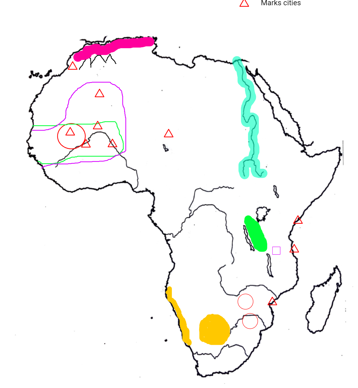 <p>The vertical river in North-East Africa</p>