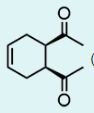 <p>This is a<strong> Diels-Alder reaction</strong>. In this reaction, a conjugated diene combines with a dienophile to form cyclohexene. If the dienophile has two substituents, <strong>the stereochemistry of the substituents is conserved</strong>. Since the two ketone groups are <strong>cis</strong> in the alkene, they will also be cis in the product as shown below.</p><p>Therefore, <strong>Option A</strong> is the <strong>correct</strong> answer.</p><img src="https://organic-chemistry.s3.amazonaws.com/Test+5/Question+6+Solution+1.png" data-width="50%" data-align="center"><p></p>