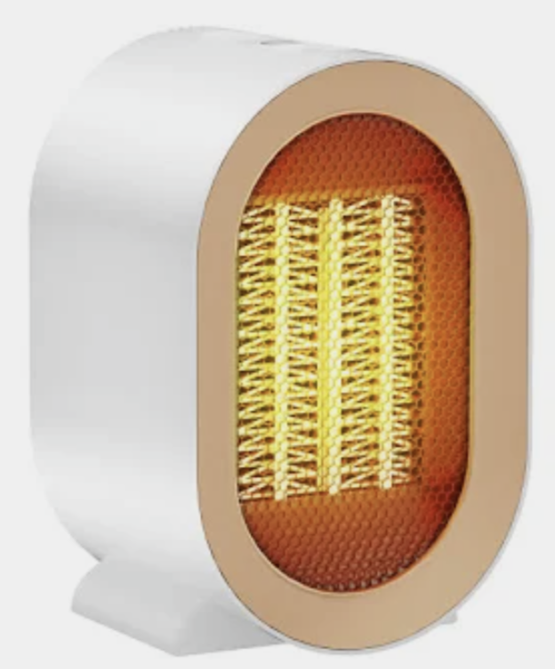 <p>As infrared waves (heat waves)</p><ul><li><p>The heat is travelling from the heater in a straight line</p></li><li><p>The design of the bathroom heater includes a specially shaped very shiny reflector, similar to the reflector behind a fluorescent light or in a torch</p></li></ul><p></p>
