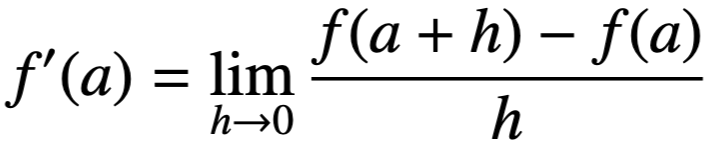 <ol><li><p>h represents some <strong>distance</strong> away from a</p></li><li><p>meaning as h → 0, the distance is getting smaller</p></li><li><p>a number divided by a smaller number makes the numerator bigger</p><ol><li><p>ex. 1/0.1 = 10</p></li></ol></li><li><p>as h gets close to zero, the numerator becomes smaller since the <strong>distance </strong>keeps decreasing</p><ol><li><p>ex. (7+3) - 7 = 3 → (7 + 2) - 7 = 2 → (7 + 1) - 7 = 1 → (7 + 0.0000...1) - 7 = 0</p></li></ol></li><li><p>Eventually, the numbers become so small that when the small denominator multiplies the small numerator, it is closer to 0 than anything else</p></li><li><p>∴ limit exists</p></li></ol><p></p>