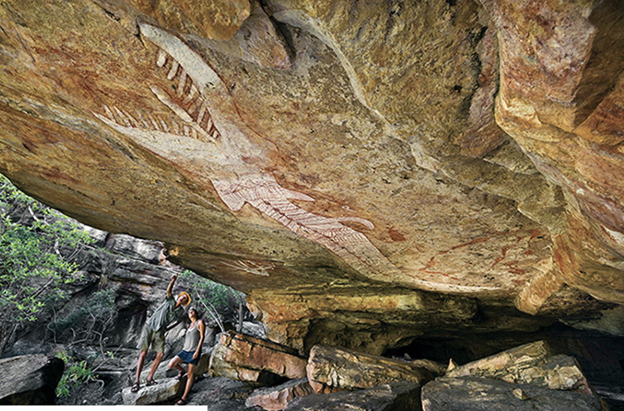 <p>RAINBOW SERPENT ROCK<br>prehistoric</p>