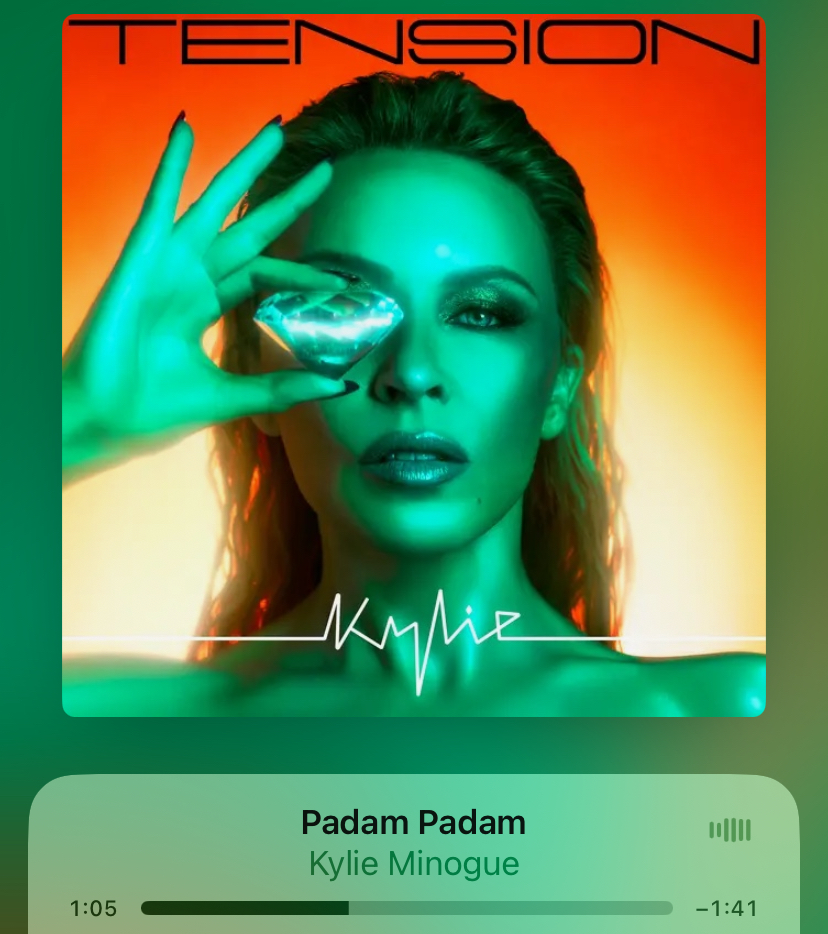 <p>Padam Padam</p><p>Kylie Minogue</p>
