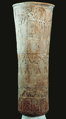 Sumerian, Uruk, first narrative relief sculpture, registers