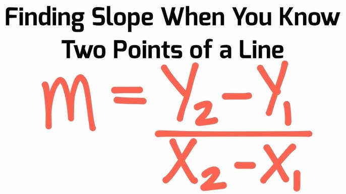 <ul><li><p>Slope tells us how <strong><em>steep</em></strong> a line is, like how steep a hill is</p><ul><li><p>Rise (y) over Run (x): We find the slope by seeing how much we go up or down (vertical change) for each step to the right (horizontal change).</p></li></ul></li></ul><p>This version is obviously more complicated than your typical rise/run equation. Thats because we are trying to find the line using <em>two</em> random values of x and y.</p>