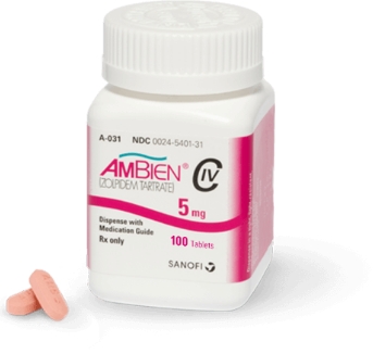 <p>Ambien (gamma-aminobutyric acid agonist)</p>