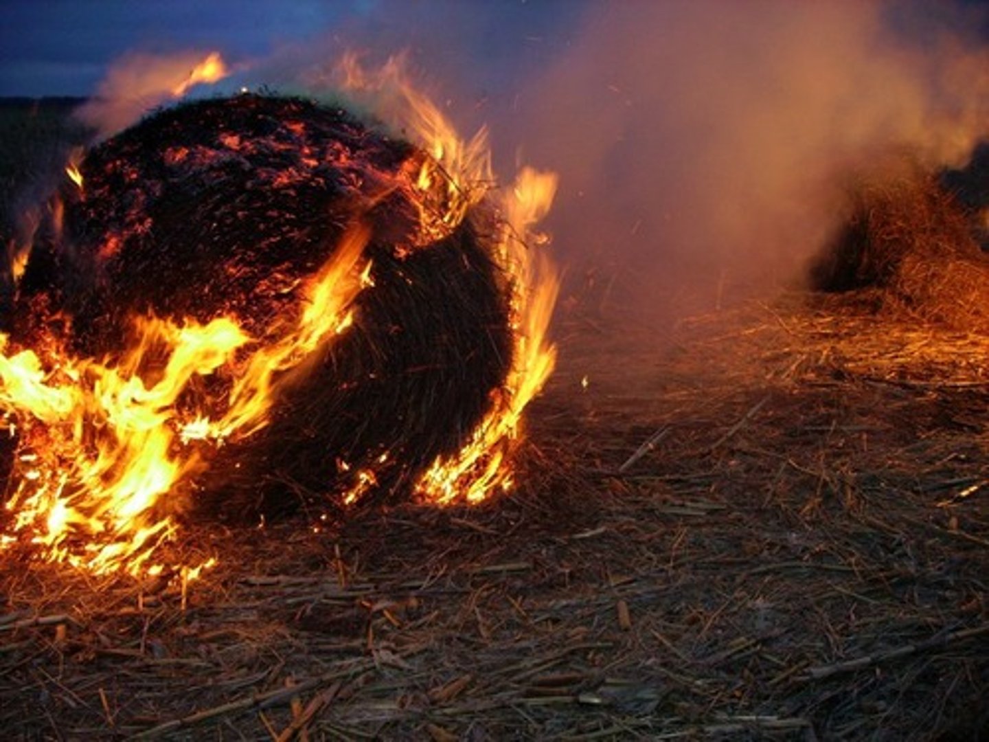 <p>Burning of fossil fuels</p>