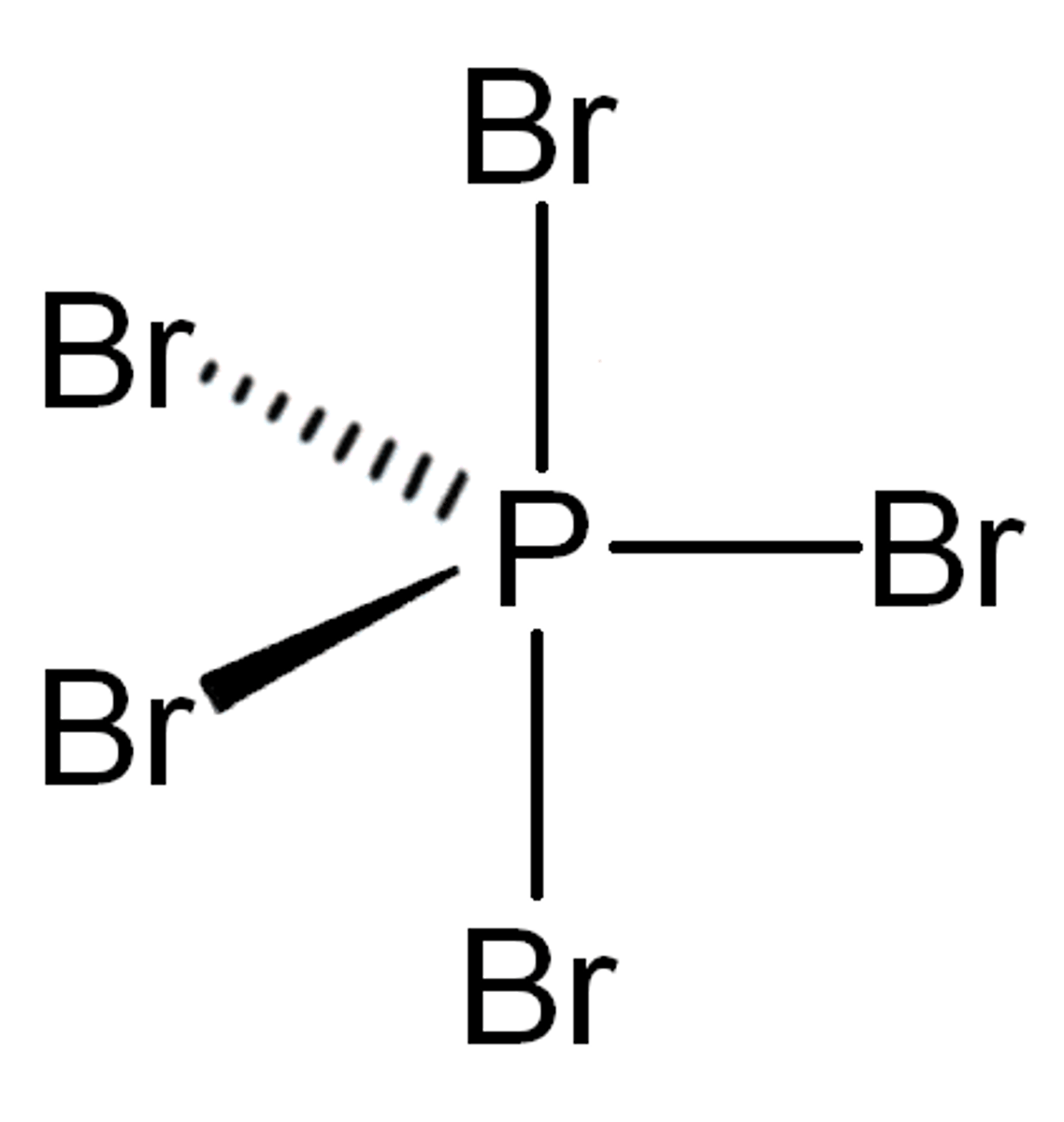 <p>5 bonds, 0 lone pairs</p>
