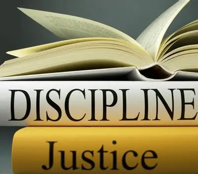 <p>discipline /ˈdɪsəplɪn/ (n)</p>