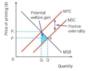 <p>Which externality is this, explain it, and explain how it becomes like this. What can fix it?</p>