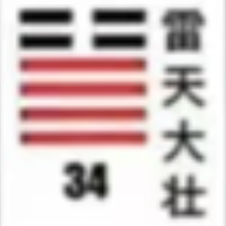 <p><strong>雷天大壮(大壮卦)</strong></p>