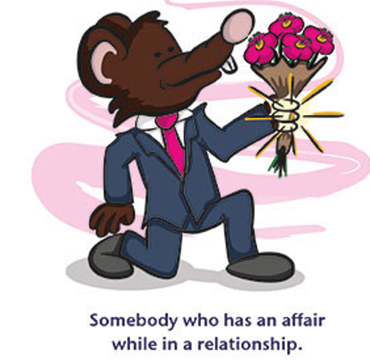 <p>a man having a secret sexual relationship with someone not his wife or girlfriend</p>