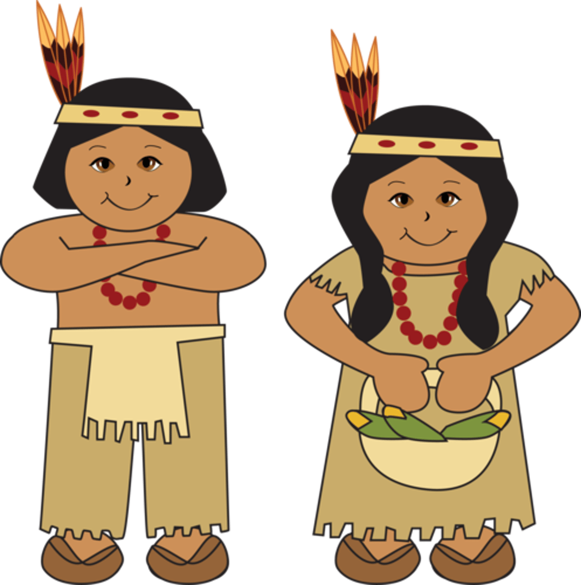 <p>native person</p>