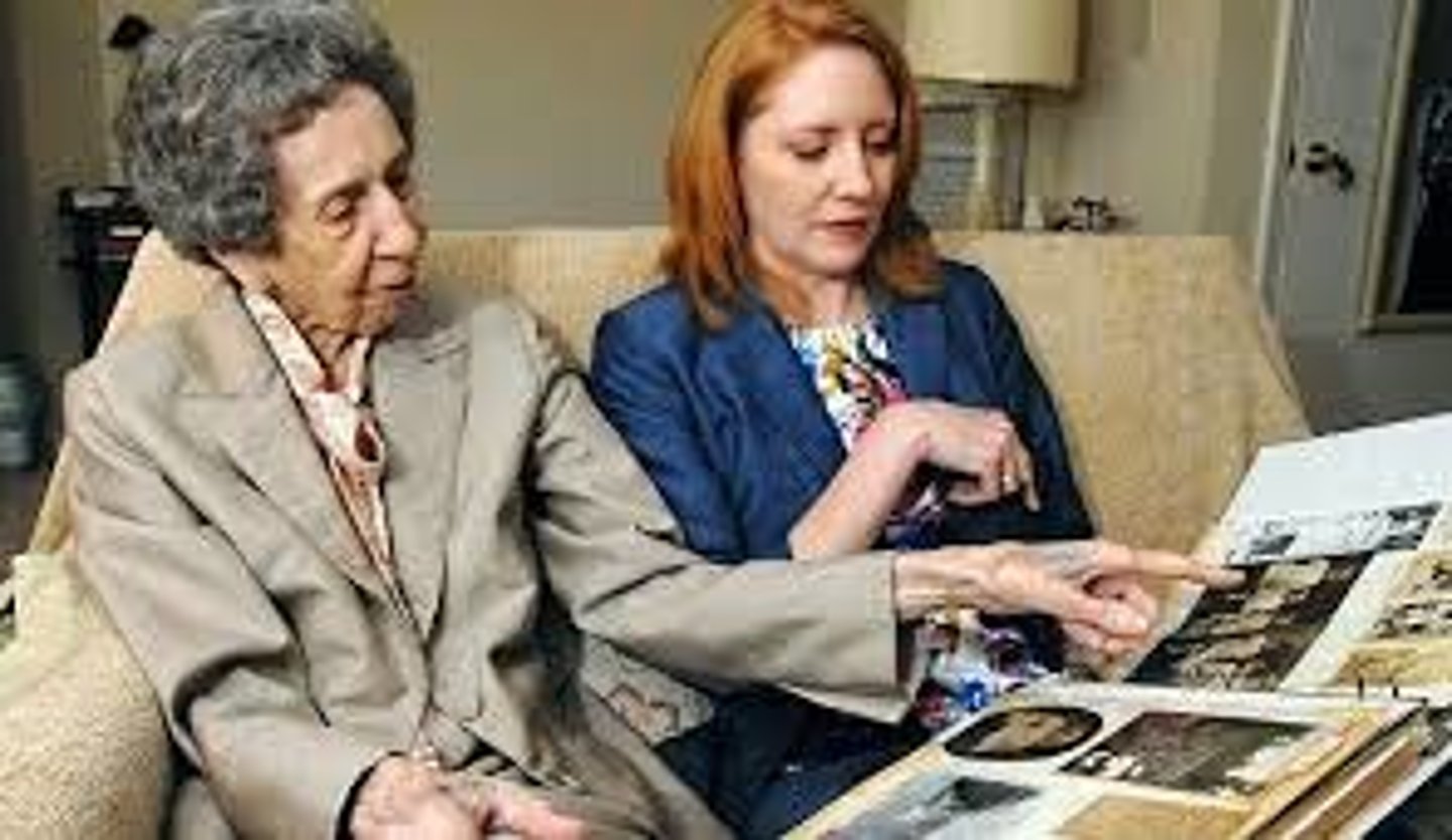 <p>Medications, encourage self-care, routines, and stimulation, safety interventions (falls, wandering)</p>