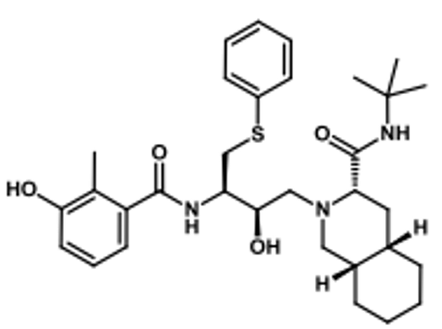<p>non-peptidic HIV protease inhibitor</p>