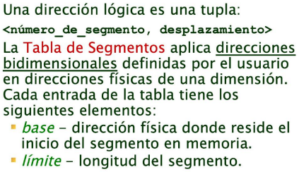 <p>Un programa es una coleccion de unidades logicas(Segmentos)<br></p>