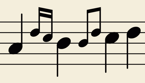 <p>short notes which are ‘squished’ in between main melody notes</p>