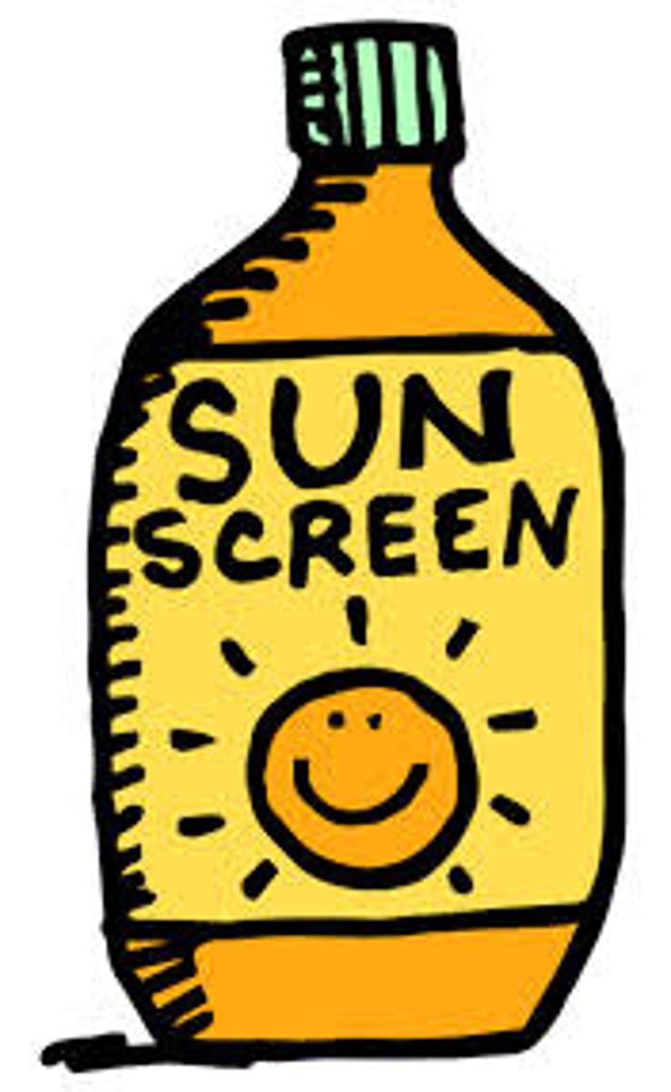 <p>sunscreen</p>