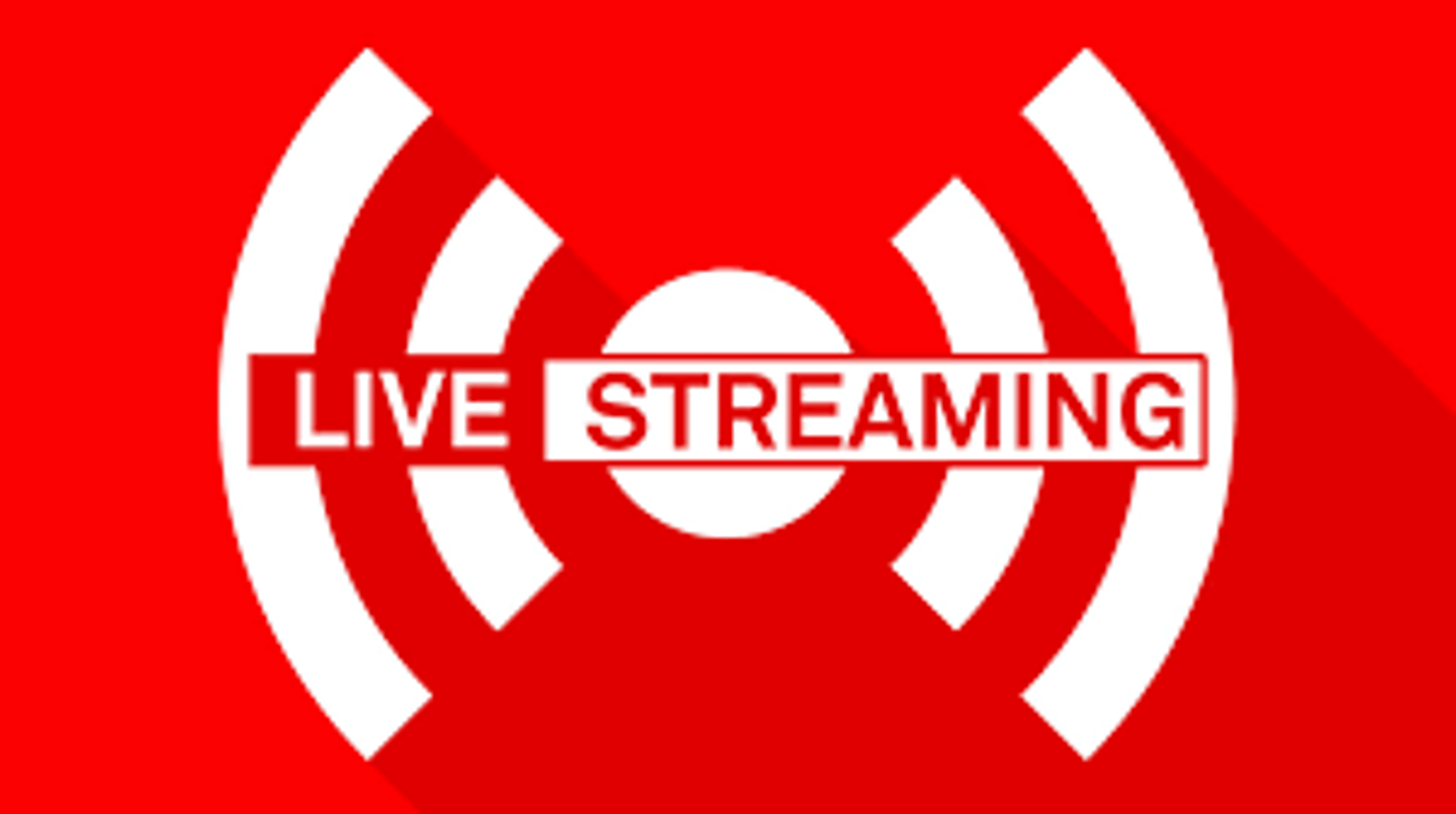 <p>live broadcast</p>