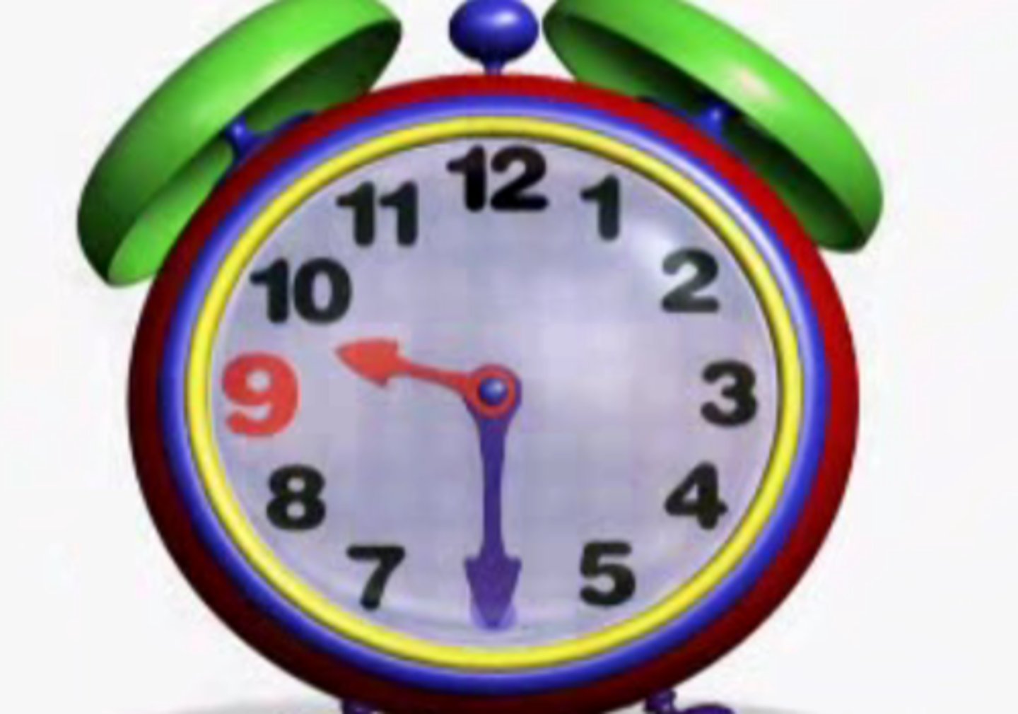 <p>It's 9:30</p>