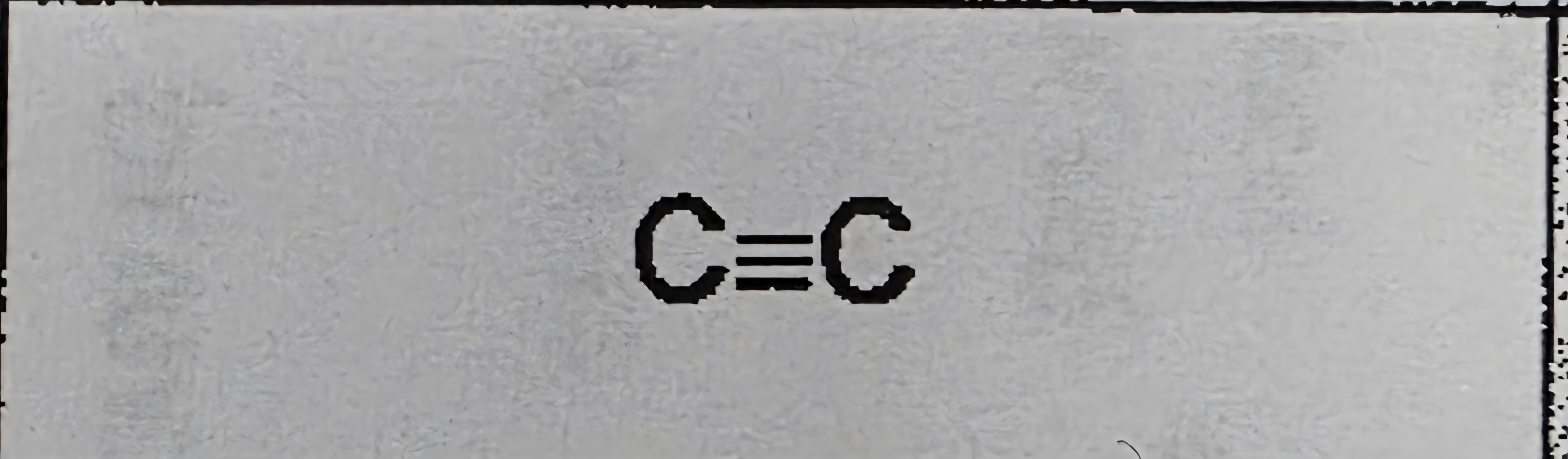 <p>1 or more triple bonds</p>