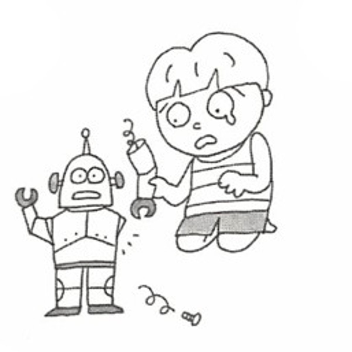 <p>to break (something) (~を)</p>