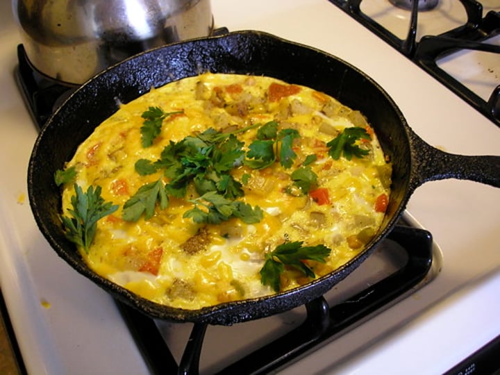 <p>omelette</p>