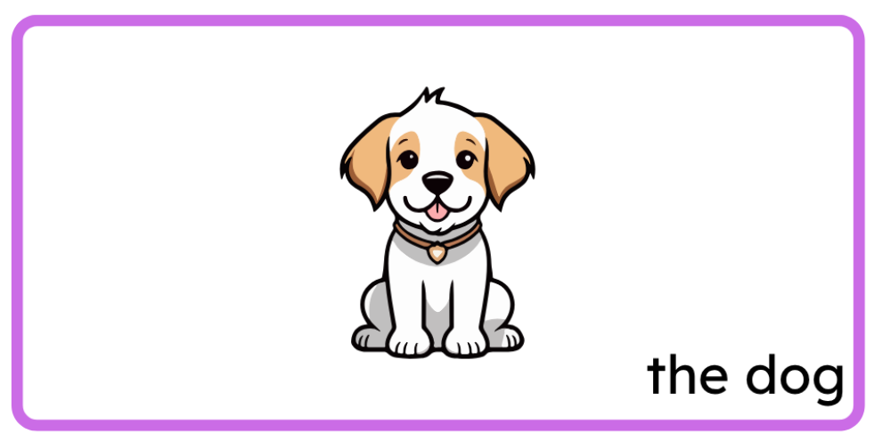 <p>the dog</p>
