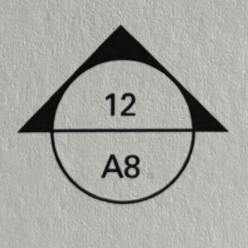 <p>What is this symbol, and what do the numbers mean? </p>
