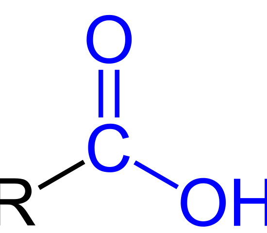 Polar side group that loses its H and becomes negatively charged