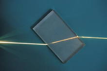 <p>the bending of light, or changing the path angle of light</p>