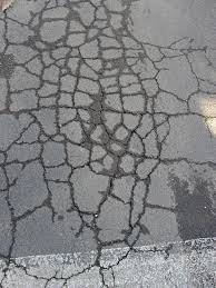 <p>interconnected or interlaced cracks forming a series of small polygons resembling an alligatir hide</p>