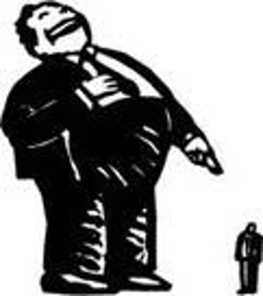 <p>to speak poorly of</p>