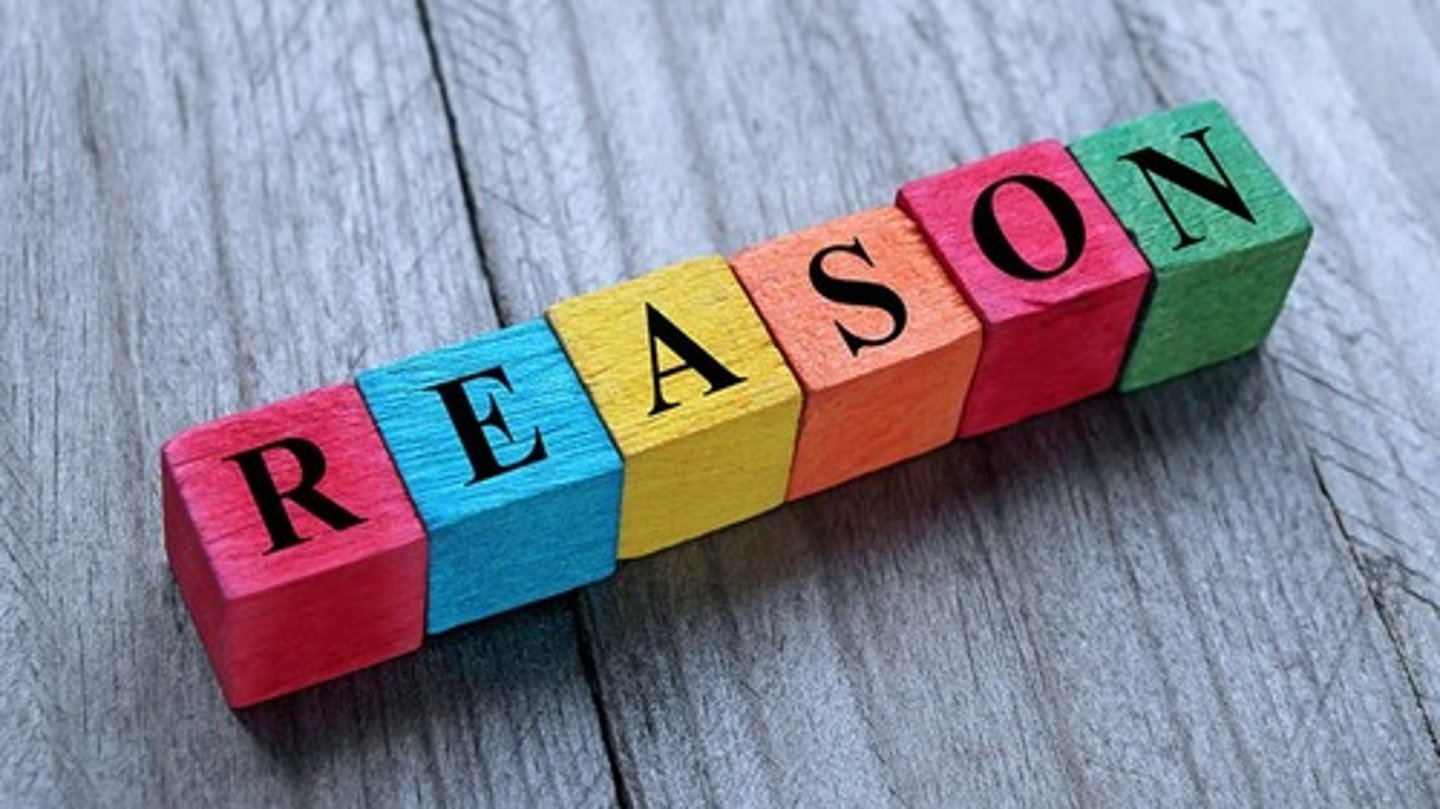 <p>reasons</p>
